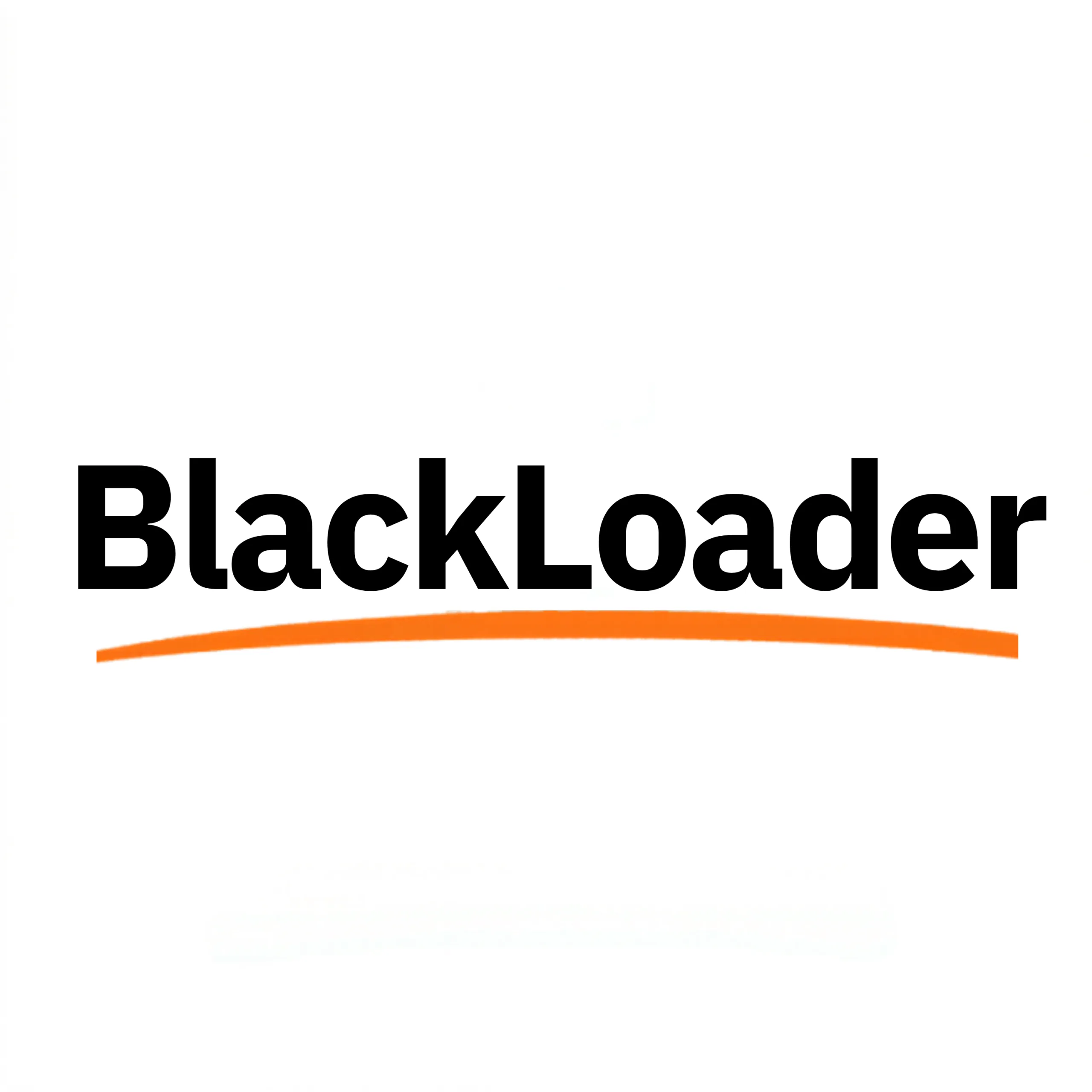 BlackLoader logo — maskine- og hængerleasing Danmark